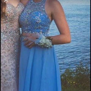 Long length homecoming/ prom dress